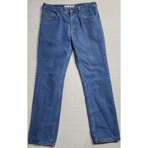 Guide Gear Men Flannel Lined Jean Straight warm 36x34 Work Winter Rugged Thermal